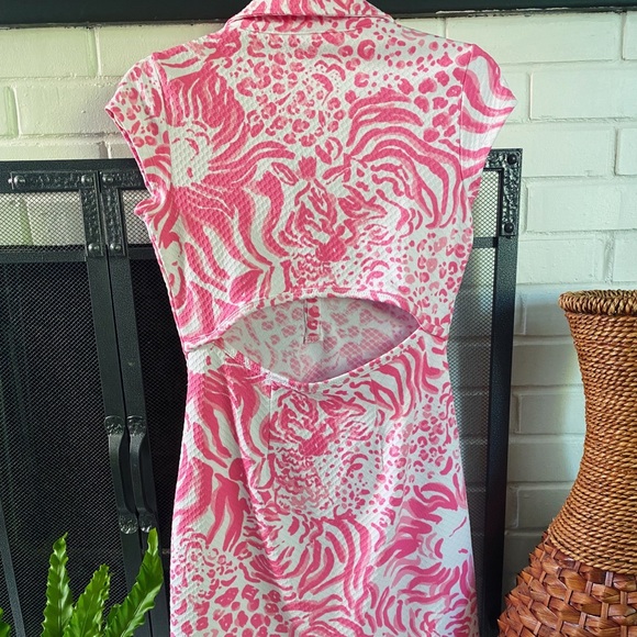 Lilly Pulitzer Pink Rayna Polo Dress - Picture 2 of 6